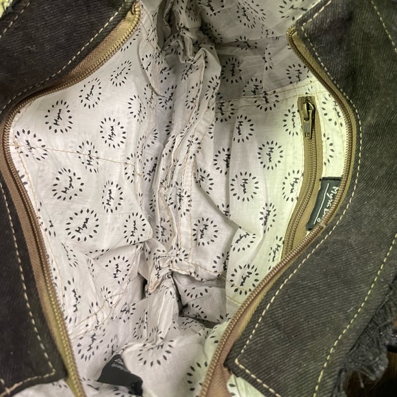 NWT Silver Surfer Genuine leather, hair and canvas bag - Picture 3 of 3